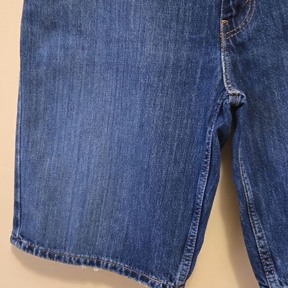 Levi's Men's 469 Loose Fit Jean Shorts 90s Size 33 Ling Inseam 12" Medium Wash - Picture 6 of 15